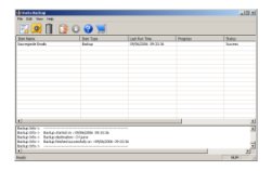 interface de Stellar InstaBackup